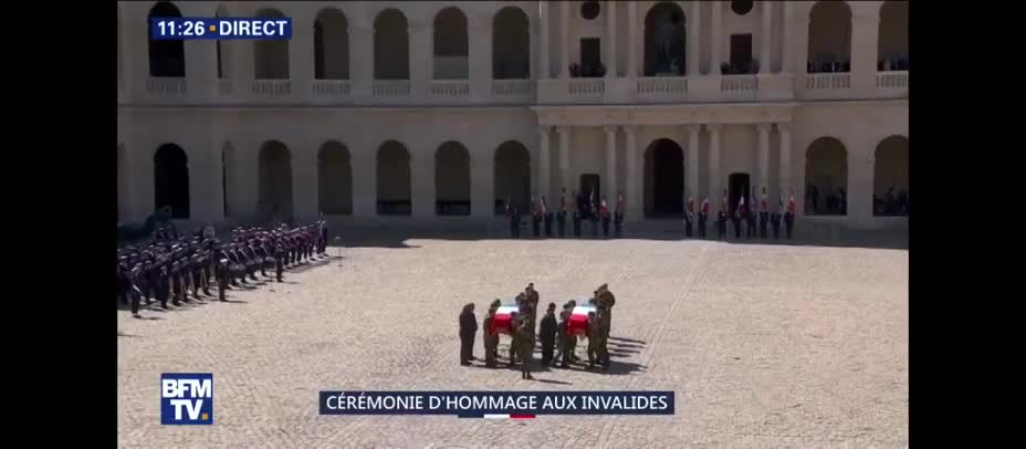 Nationale Trauerfeier für getötete Soldaten des Commando Hubert